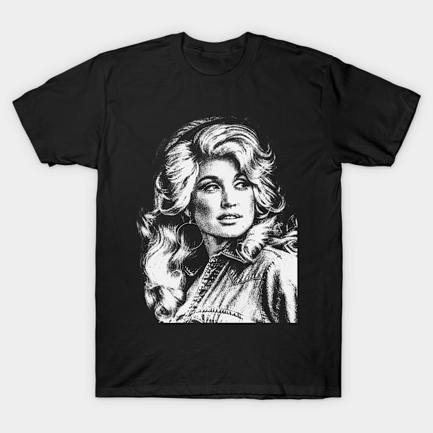 Dolly Parton T-Shirt by Riso Art